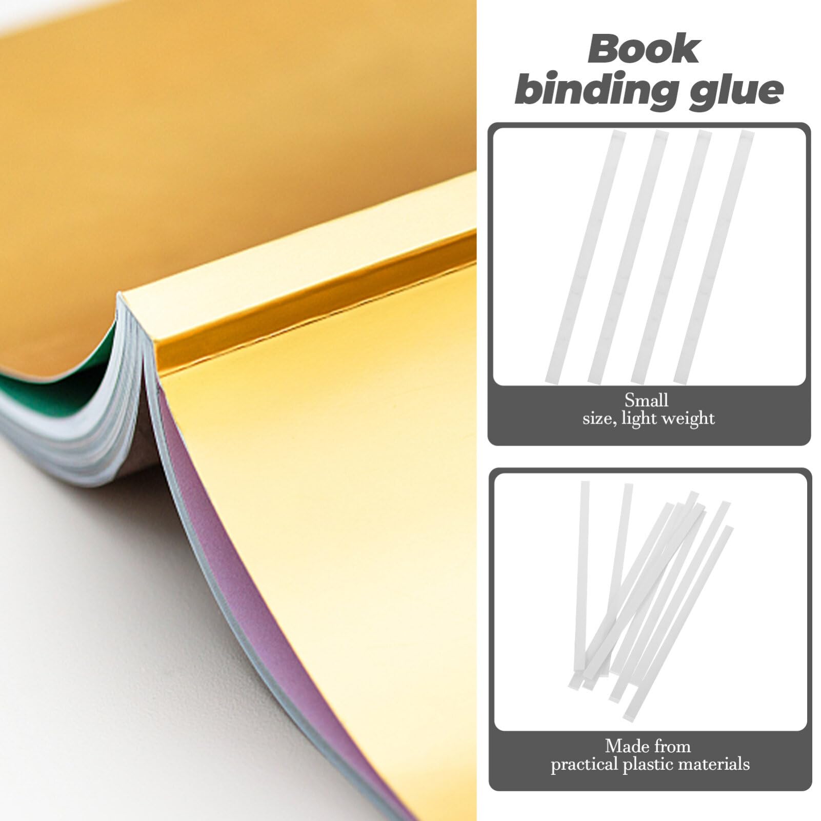 Amazon.co.jp: VILLCASE 本 製本 糊、 糊 ストリップ メッシュ付き