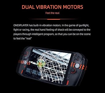 QUJUSO OnexPlayer 1S 8.4 Handheld Game Console Portable PC Mini Laptop UMPC Win 11 AMD Ryzen 7 5700U 16GB LPDDR4 RAM/1TB NVMe M.2 SSD