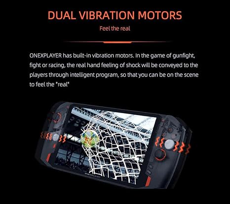 QUJUSO OnexPlayer 1S 8.4 Handheld Game Console Portable PC Mini Laptop UMPC Win 11 AMD Ryzen 7 5700U 16GB LPDDR4 RAM/2TB NVMe M.2 SSD