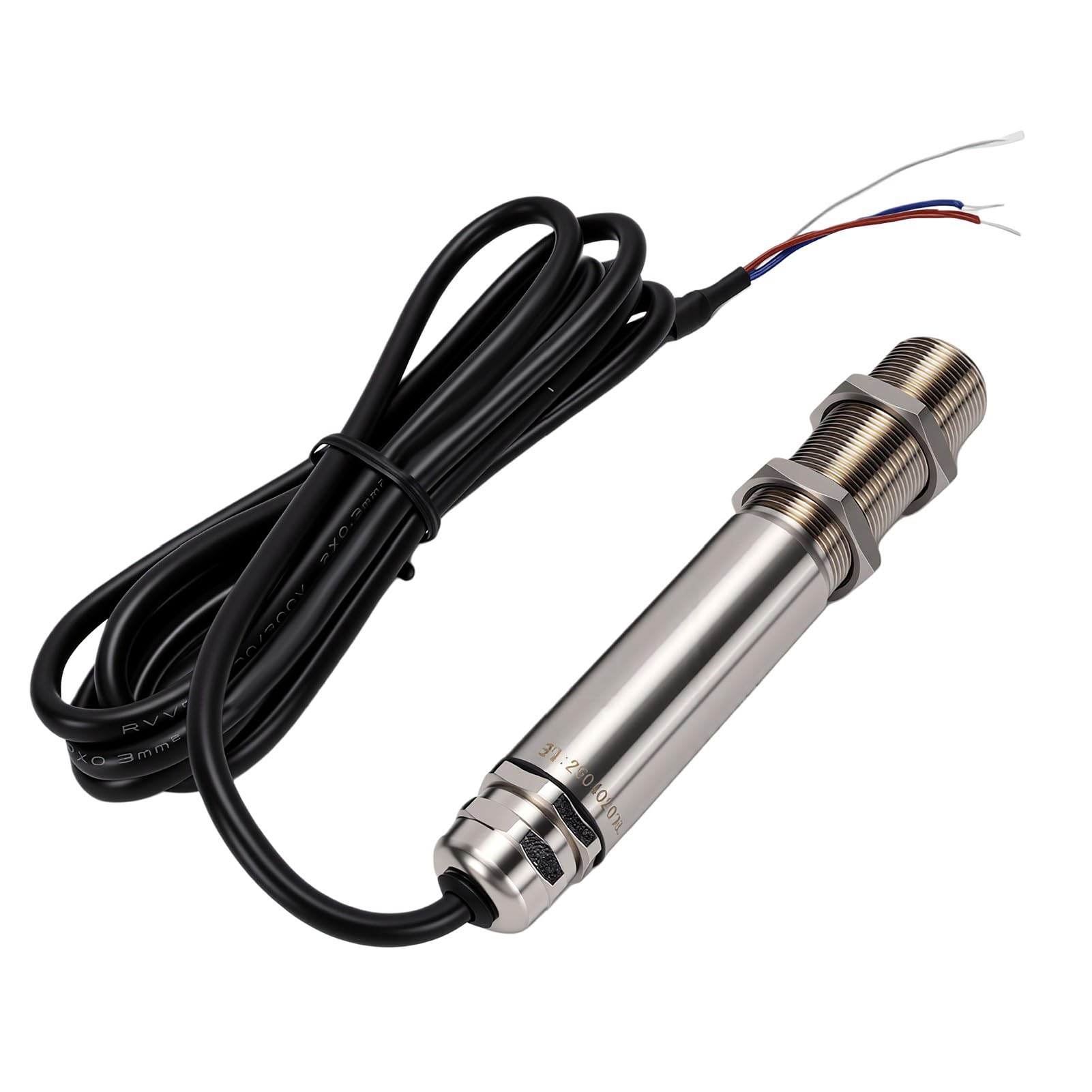 GOWENIC Online-Infrarot-Temperatursensor 0–200 °C, Industrielle Berührungslose Sendersonde, 4–20 MA Ausgang, IP65-Edelstahl, Schnelle 300 Ms Reaktion für Gefährliche Umgebungen