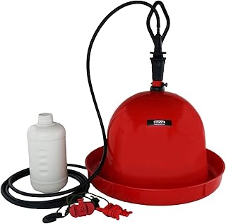 Durvet automatic bell drinker for poultry