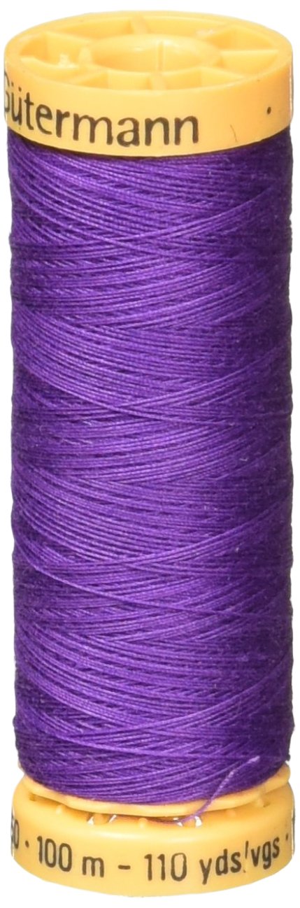 Gütermann Purple Gutermann Natural Cotton Thread 110Yd-Bright