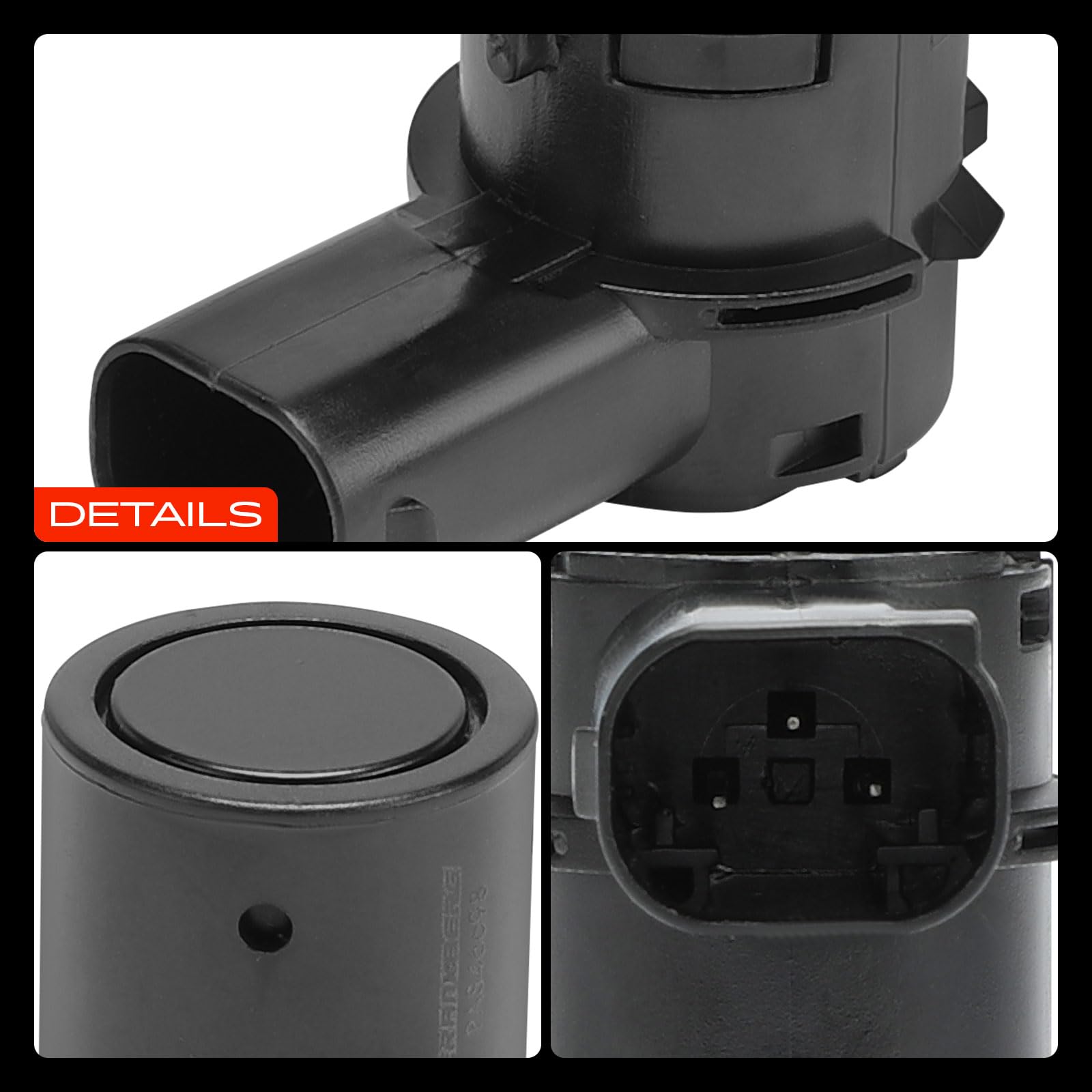 Frankberg 4 sensori di parcheggio anteriori e posteriori 66200306567 | Compatibile con: Serie 6 Cabrio E64, X5 E53, M.i.n.i decappottabile R52, Serie 5 E39, Serie 5 Touring E39