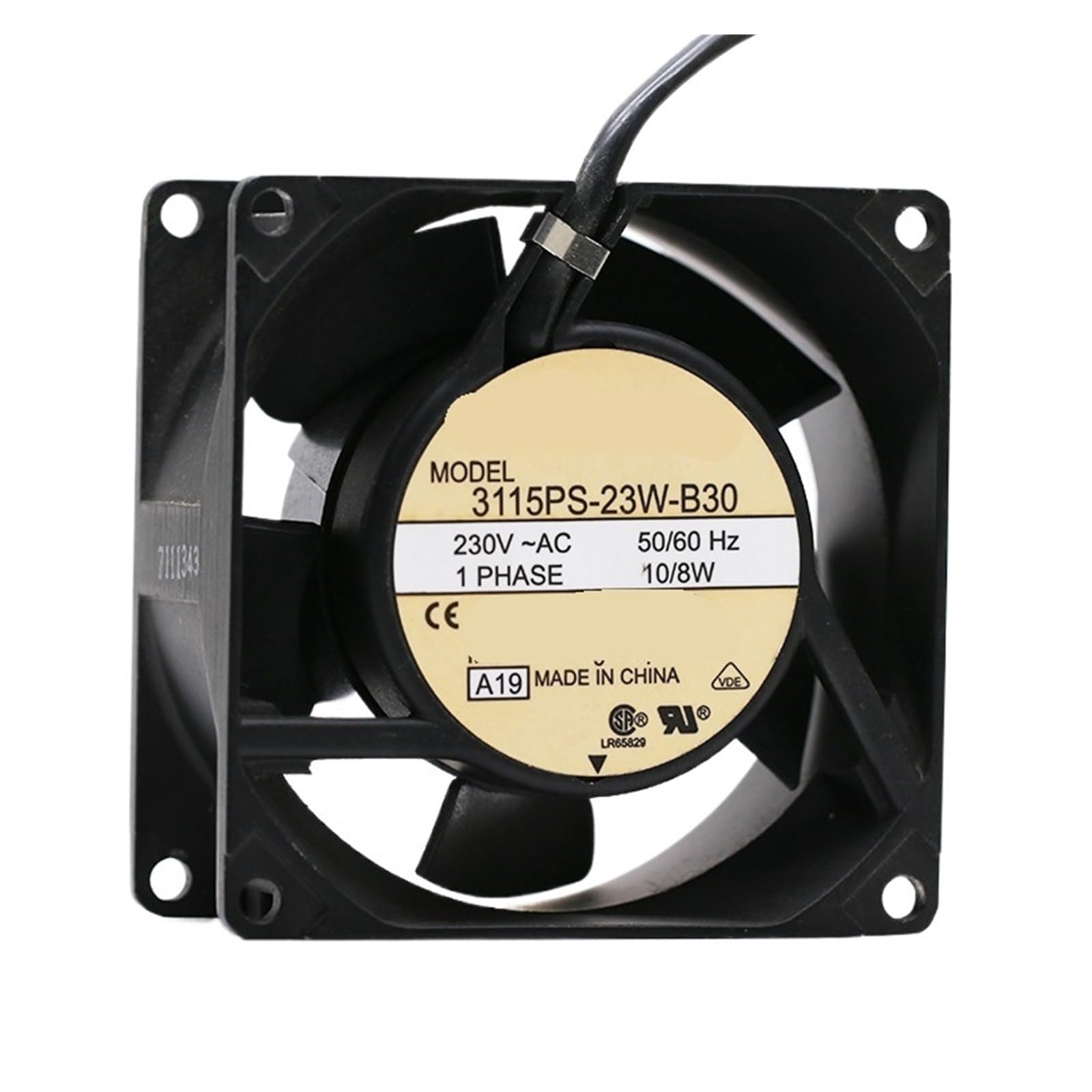QNEZIQTMH 80mm 8cm AC Fan 3115PS-23W-B30 8038 230V Cooling Fan