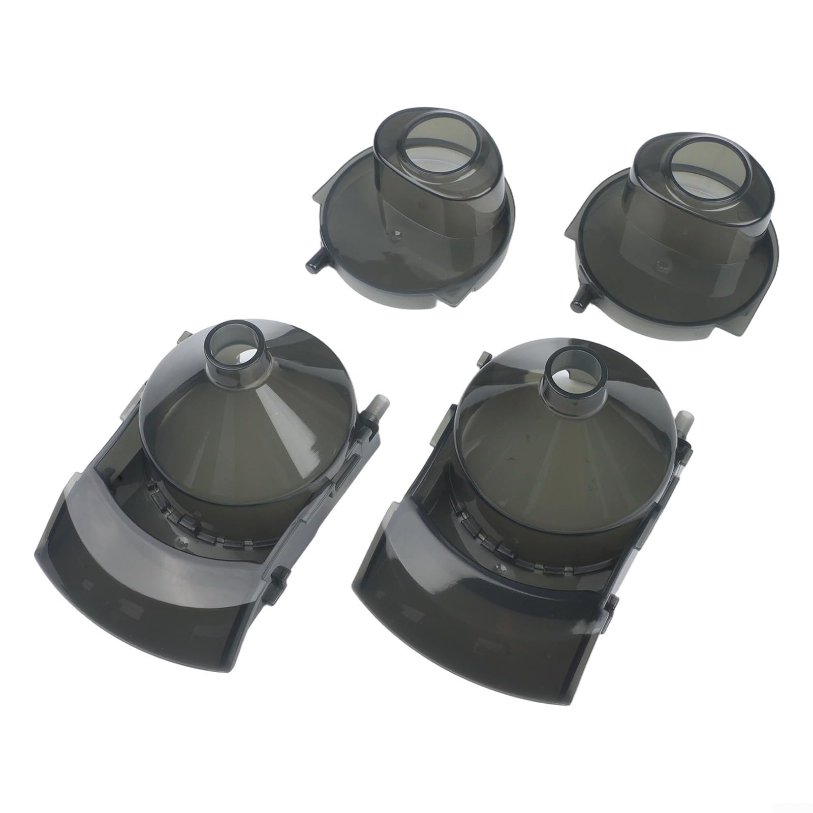 Juego de 2 embudos de leche en polvo para espumador de leche Baby Brezza, material PP, fácil instalación y limpieza, compacto y portátil, accesorios para máquinas de preparación de leche