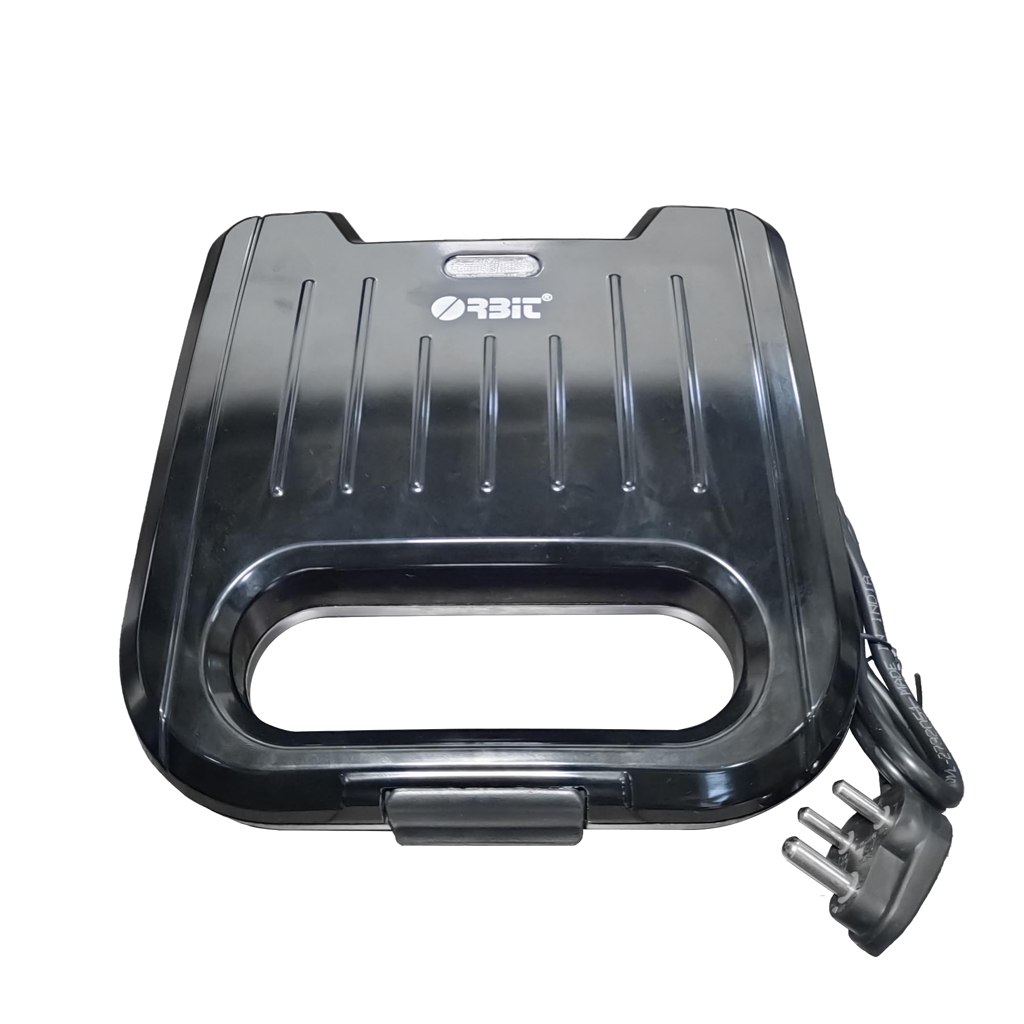 Classic Sandwich Maker with fixed grill plate - 800 watts with not stick coating - sandwich grill-image-29