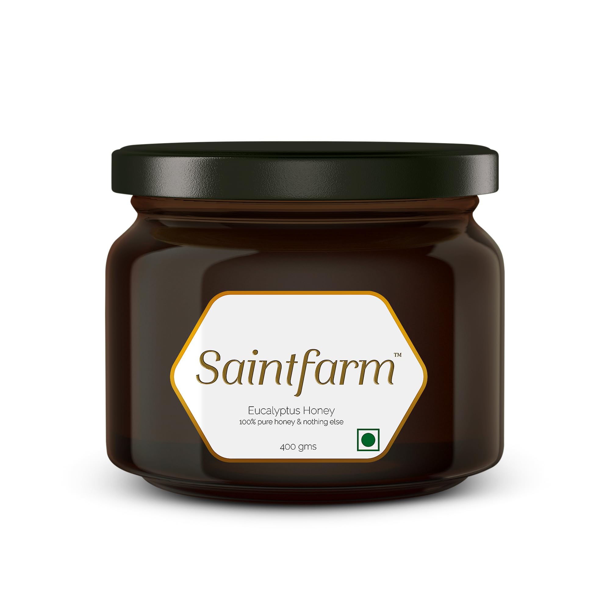 Saintfarm Organic Eucalyptus Honey 400g | Raw, Unfiltered & Unprocessed | Certified 100% Pure Natural Sweetener (B0CY3KX1K3) Amazon Price History, Amazon Price Tracker