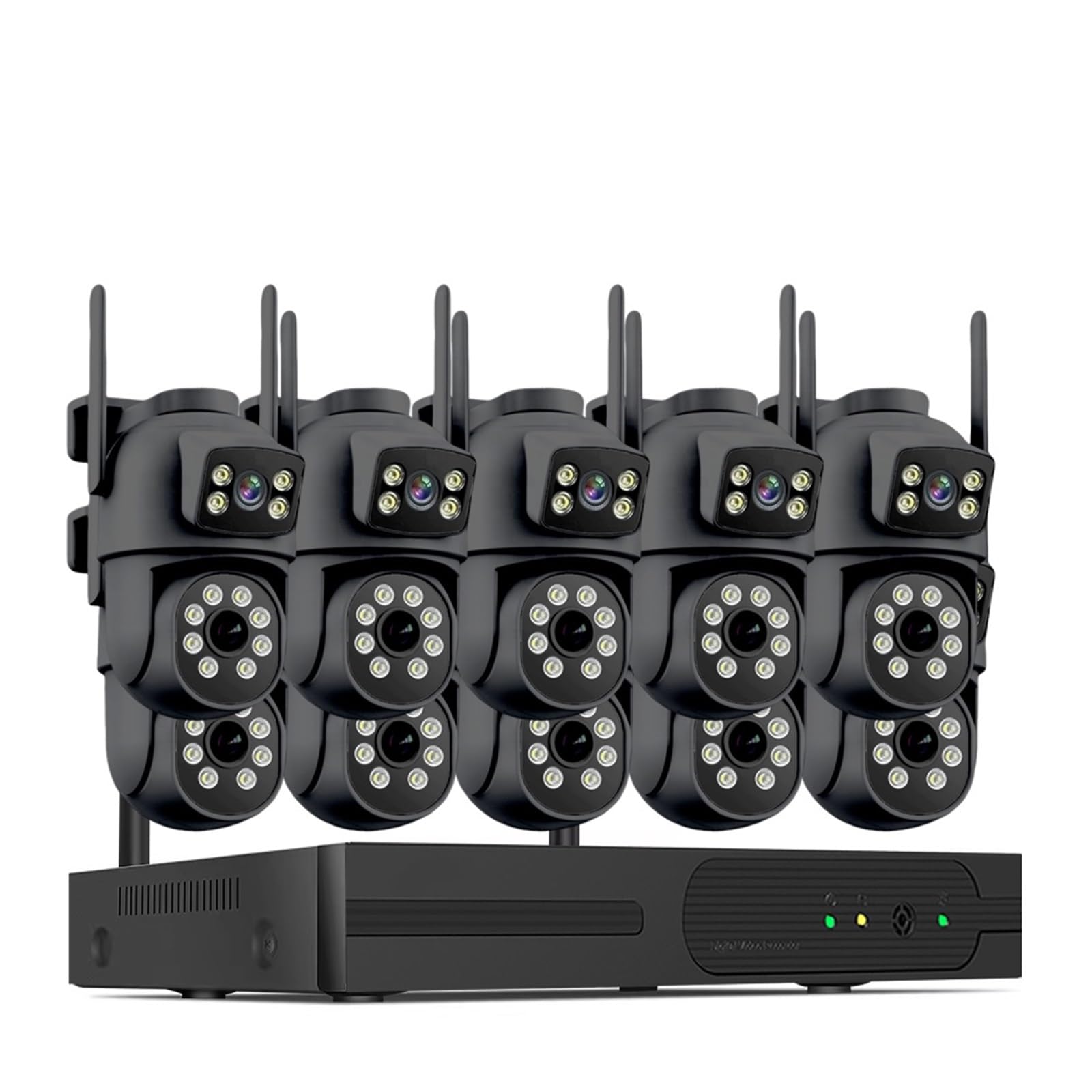 CCTV WiFi à Double Objectif 4K 8MP à Double écran
