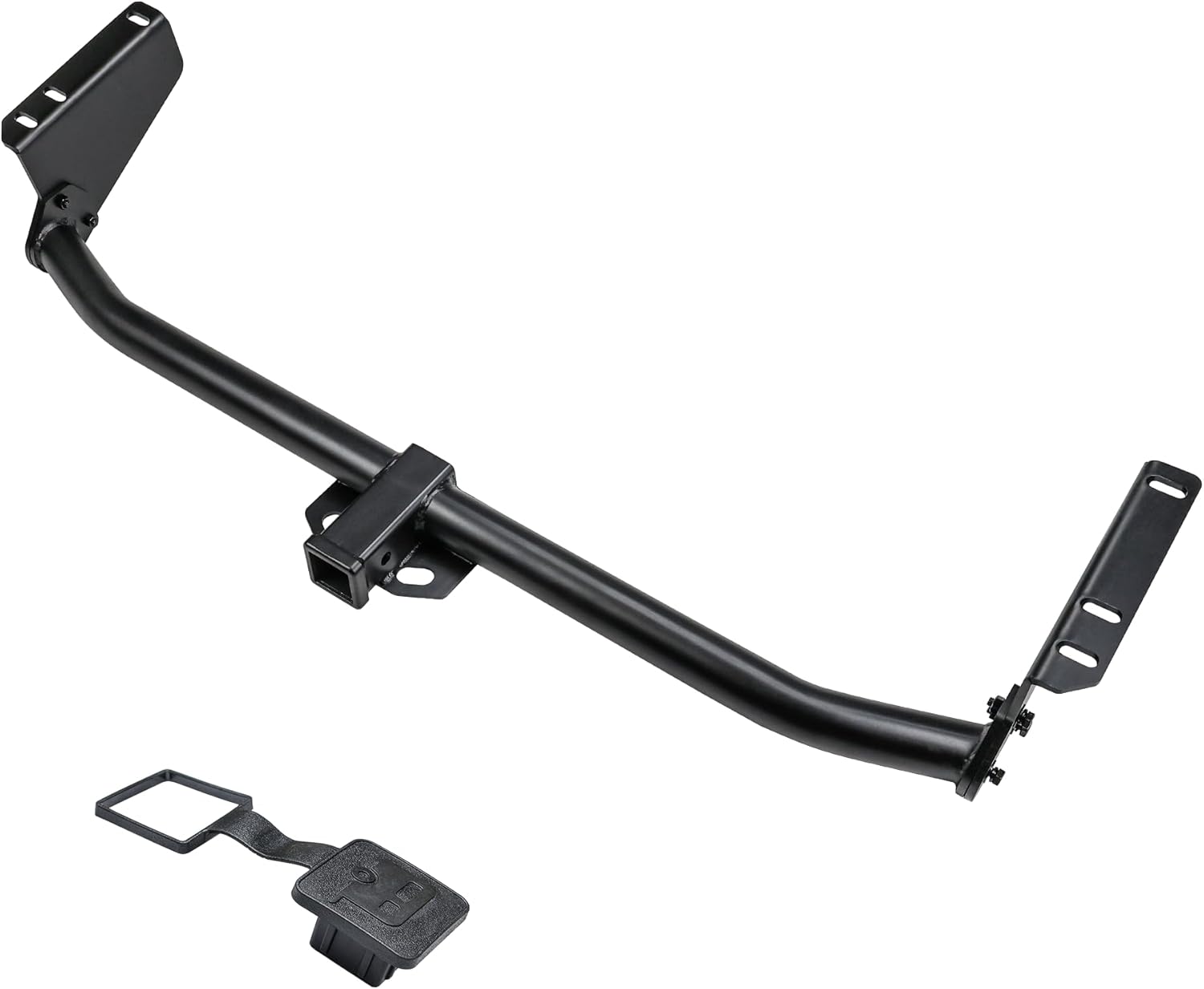 Autekcomma Class 3 Trailer Hitch, Tow Hitch 2-Inch Receiver, Compatible with Toyota Sienna 2021-2025, Multi-Fit Hitch to Receive Ball Mount, Cargo Carrier, Bike Rack. Tow Hook Black Matte. 13470