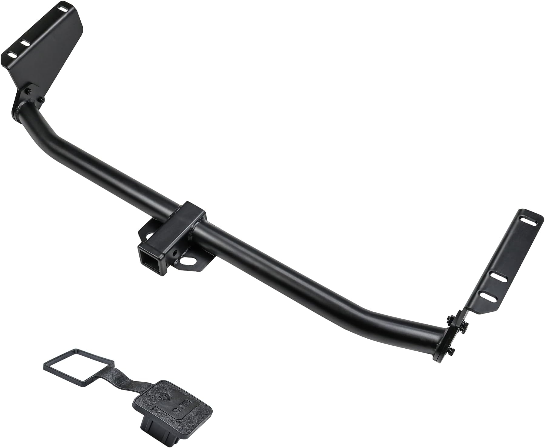 Autekcomma Class 3 Trailer Hitch, Tow Hitch 2-Inch Receiver, Compatible with Toyota Sienna 2021-2025, Multi-Fit Hitch to Receive Ball Mount, Cargo Carrier, Bike Rack. Tow Hook Black Matte. 13470