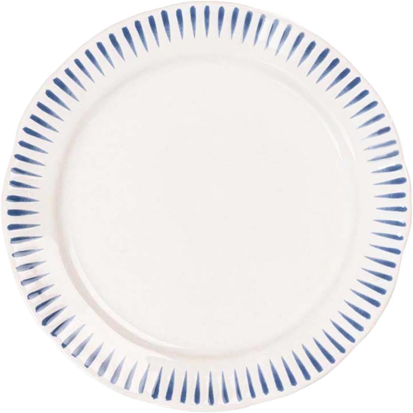 Juliska Sitio Stripe Side/Cocktail Plate - Delft Blue