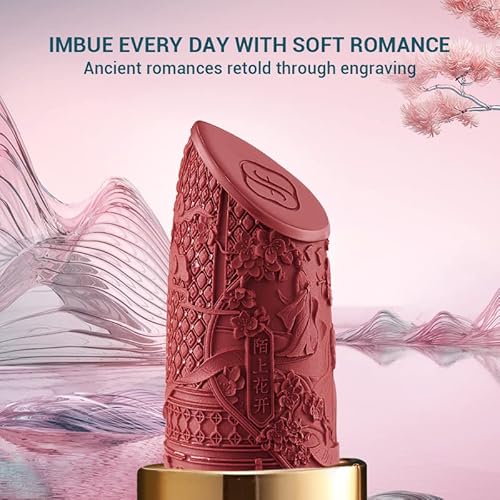 Florasis Blooming Rouge Love Lock Lipstick (Under The Peach Blossoms) (M140 Phoenix) #TOP3