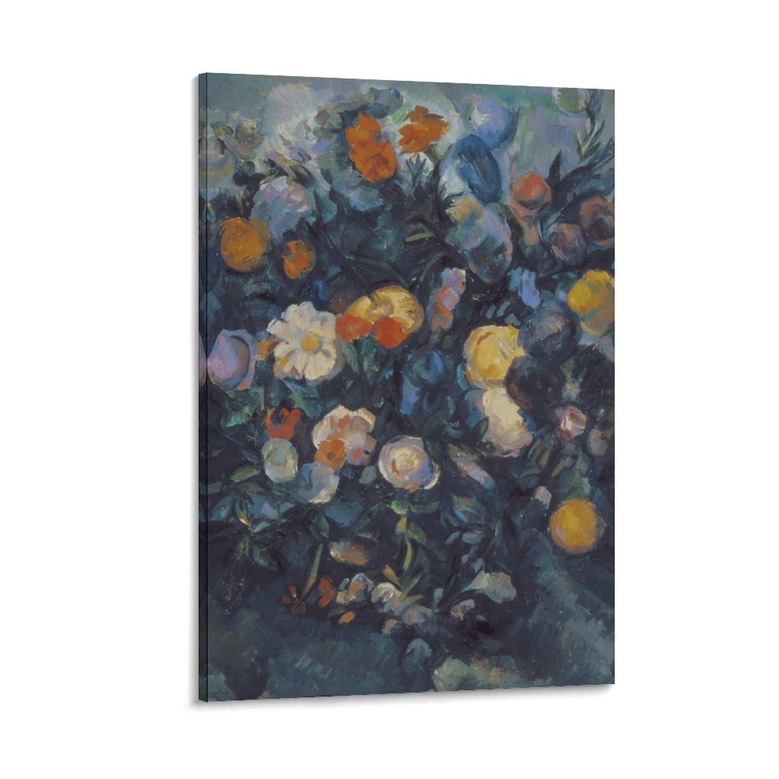 SXDMOUBK Vase of Flowers, 19th by Paul Cézanne Wall Art Prints Poster Canvas Picture Hanging Photo Decor Home Artworks 24x36inch(60x90cm)