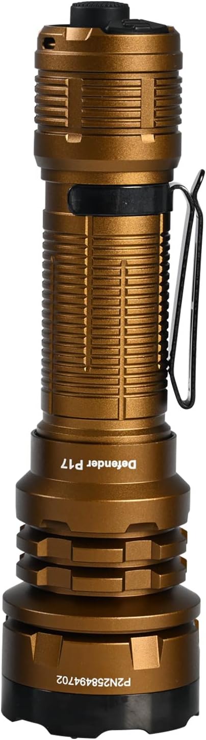 Lampe de poche tactique haute performance Vert Tropical - 2800 Lumens