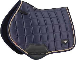LeMieux Loire Classic Close Contact - Alforja cuadrada (tamaño grande), color azul oscuro
