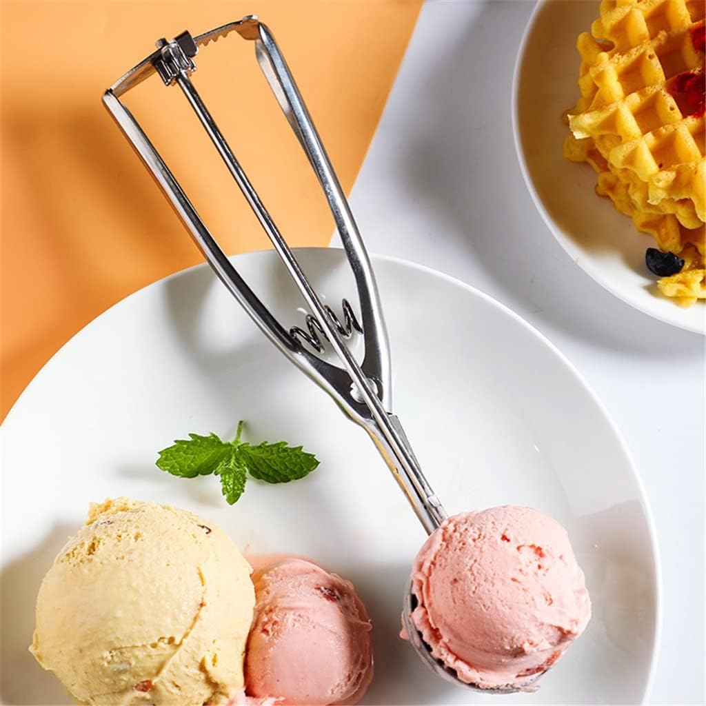 Stainless Steel Ice Cream Scoop Ball Maker Fruit Watermelon Yogurt Cookie Dough Meat Balls Spoon Tools