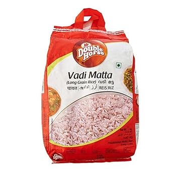 Kerala Matta Rice Long Grain Red Rice Double Horse 10 KG 22 Lbs