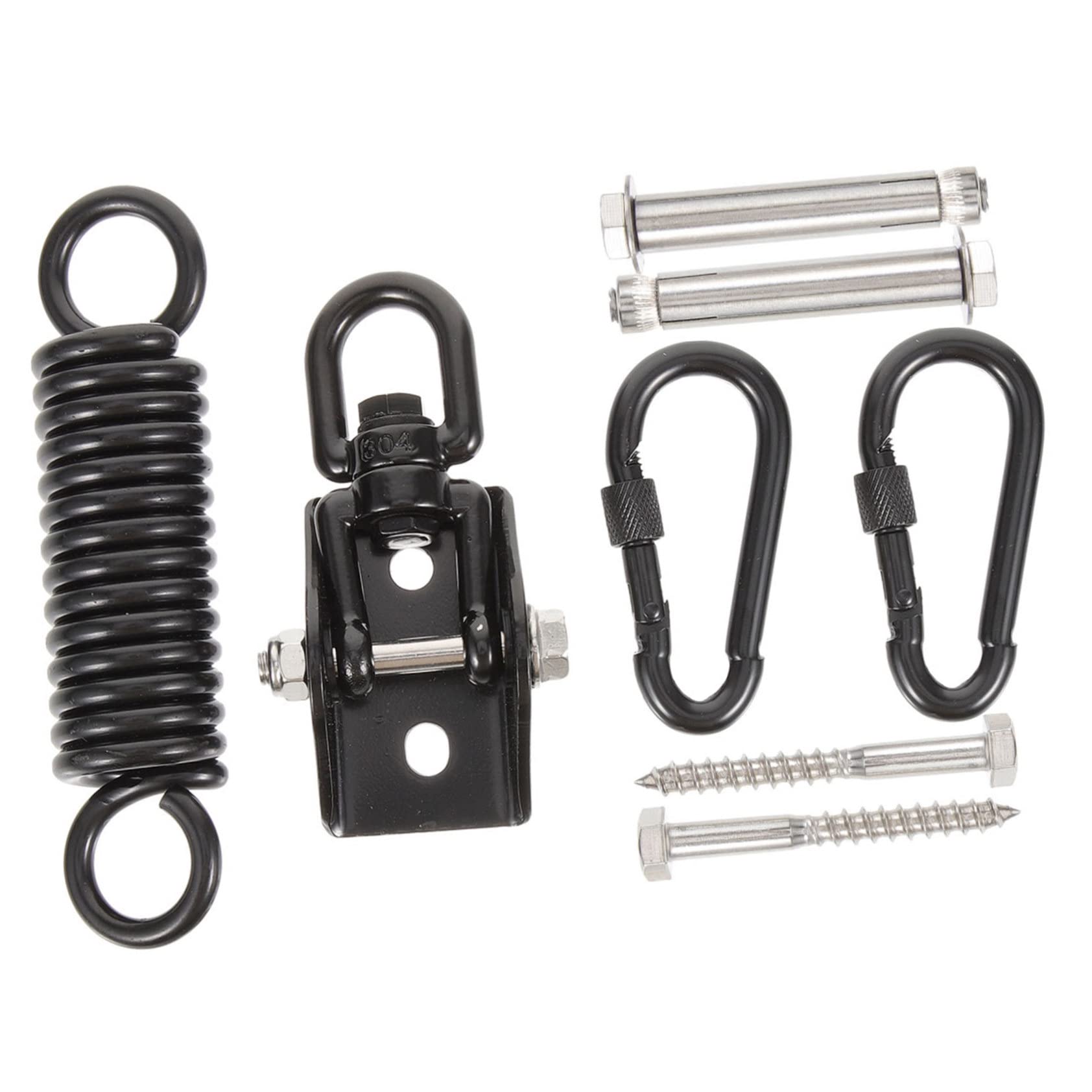 ifundom 1 Set Heavy Duty Suspension Hook Bracket for Heavy Bags Hammocks Resistance Trainers Easy to Install for Use Durable Design for Smooth Rotation