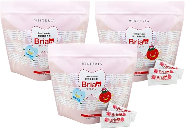 Amazon Amazon Co Jp限定 まとめ買い5 割 ブリアン Brian 公式 歯磨き粉 子供 虫歯 予防 無添加 フッ素なし ゆすぎなし 0歳から使用ok はみがき粉 こども 研磨剤なし うがいなし オーガニック 乳歯 キッズ 歯周病 口臭 いちご味 日本製 善玉菌 乳酸菌 ブリス
