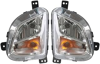 MACHSWON Car Bumper Fog Light Bumper Signal Lamp, Fog Lamps Assembly Front Bumper Fog Light, Compatible with Chevy Equinox 2018 2019 2020, 84226249, 84226250, GM2592323, GM2593323