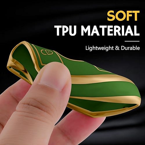 Miniatura 5 de WORCAS Funda para llavero de automóvil de Mercedes Benz, con protección de TPU suave, compatible con Mercedes Benz C E S M CLS CLK G Class Keyless