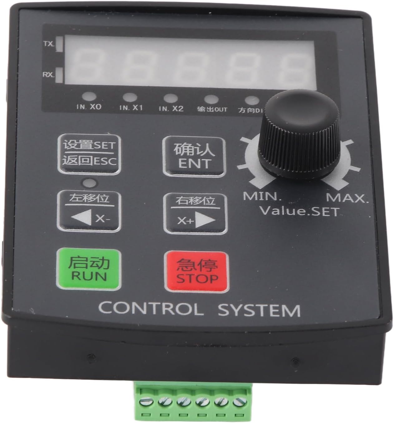 Acouto Motor Motion Control Module Stepper Servo 5 Digit Display Limit 12‑24V Stepping Servo Controller Stepper Motor Controller
