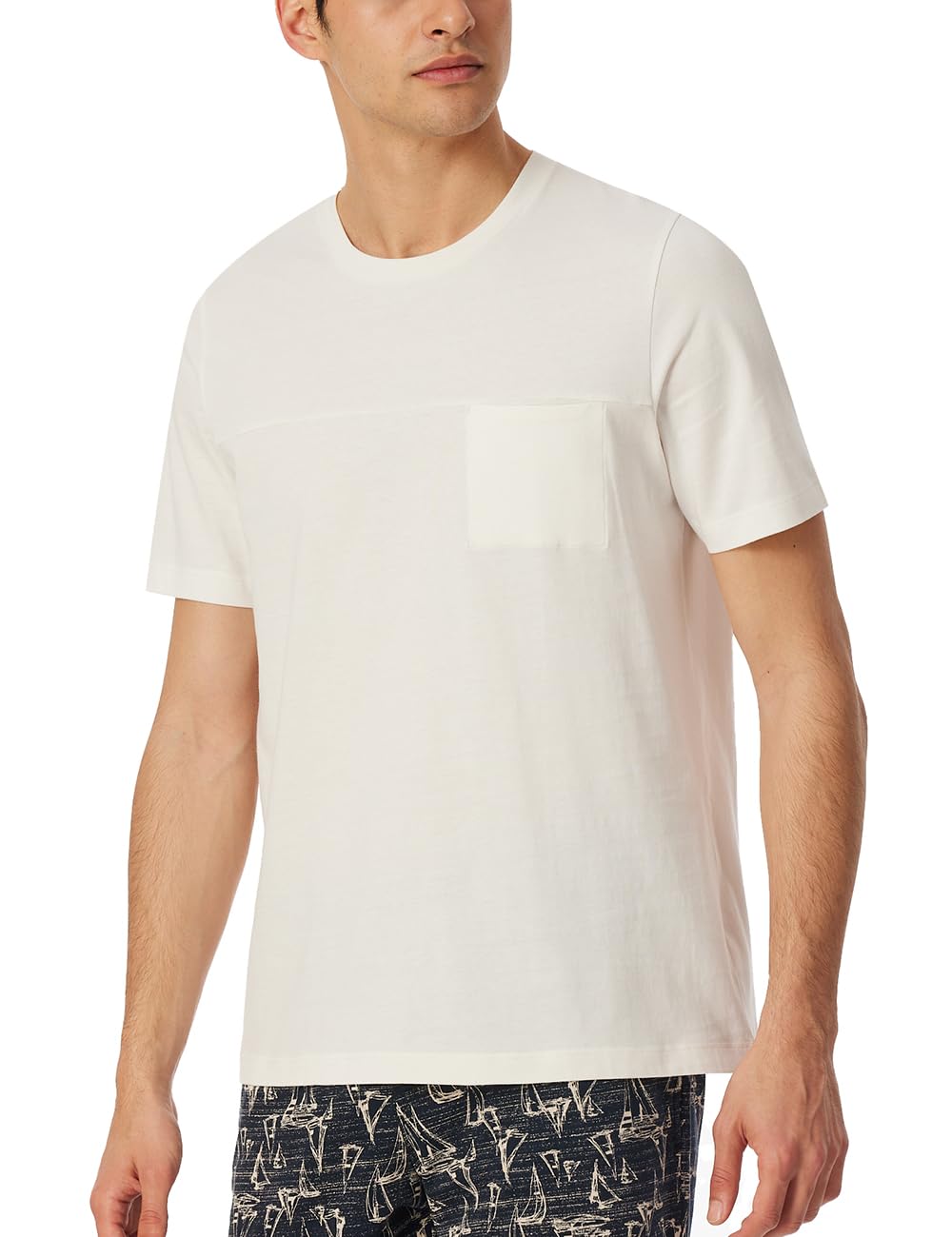 USTZFTBCL Caftano Da Uomo A Maniche Corte, Scollo A V, Tinta Unita Design Ispirato Al Medio Oriente Blu Scuro B Xl 120307116