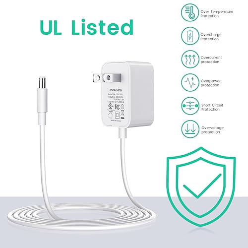 Miniatura 3 de Cable de alimentación de repuesto para Graco DuetSoothe, Simple Sway Swing, Glider LX, DuoGlider, Sweetpeace, cargador de columpio de bebé de 5 V,