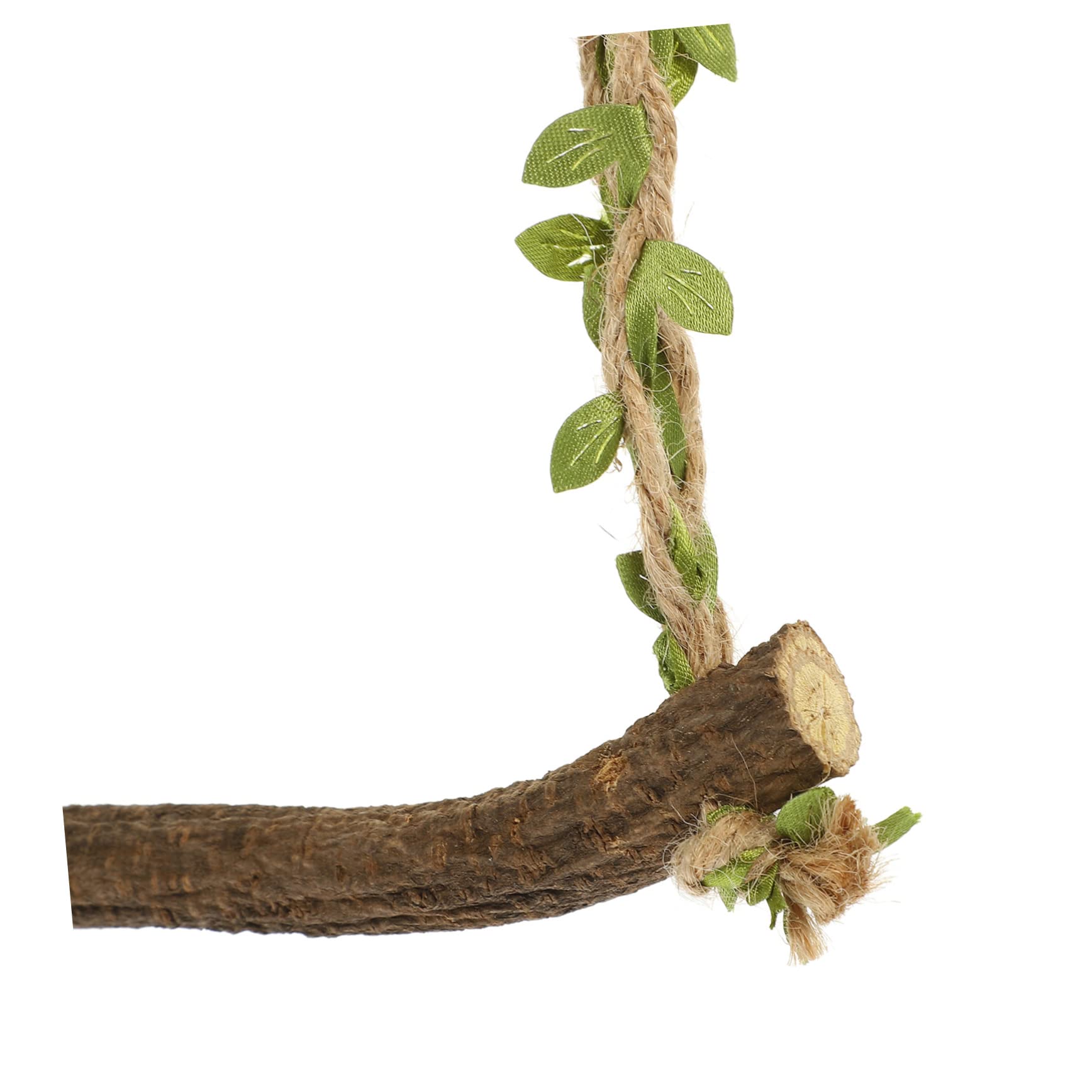 VANZACK 5stücke Pet Bird Swing Aus Natürlichem Holz Papageien Und Wellensittichspielzeug Für Käfige Hängendes Kauspielzeug Entspannen Und Spielen Robust Und Langlebig