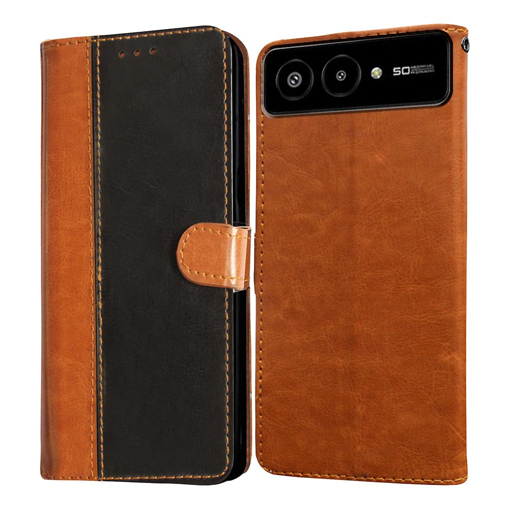Lava Blaze AMOLED 2 5G Flip Cover - Leather & Stand -10