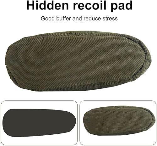 Miniatura 3 de MiOYOOW Almohadilla de retroceso, almohadilla de retroceso deslizante, almohadilla de tela Oxford, almohadilla reductora de retroceso para deportes