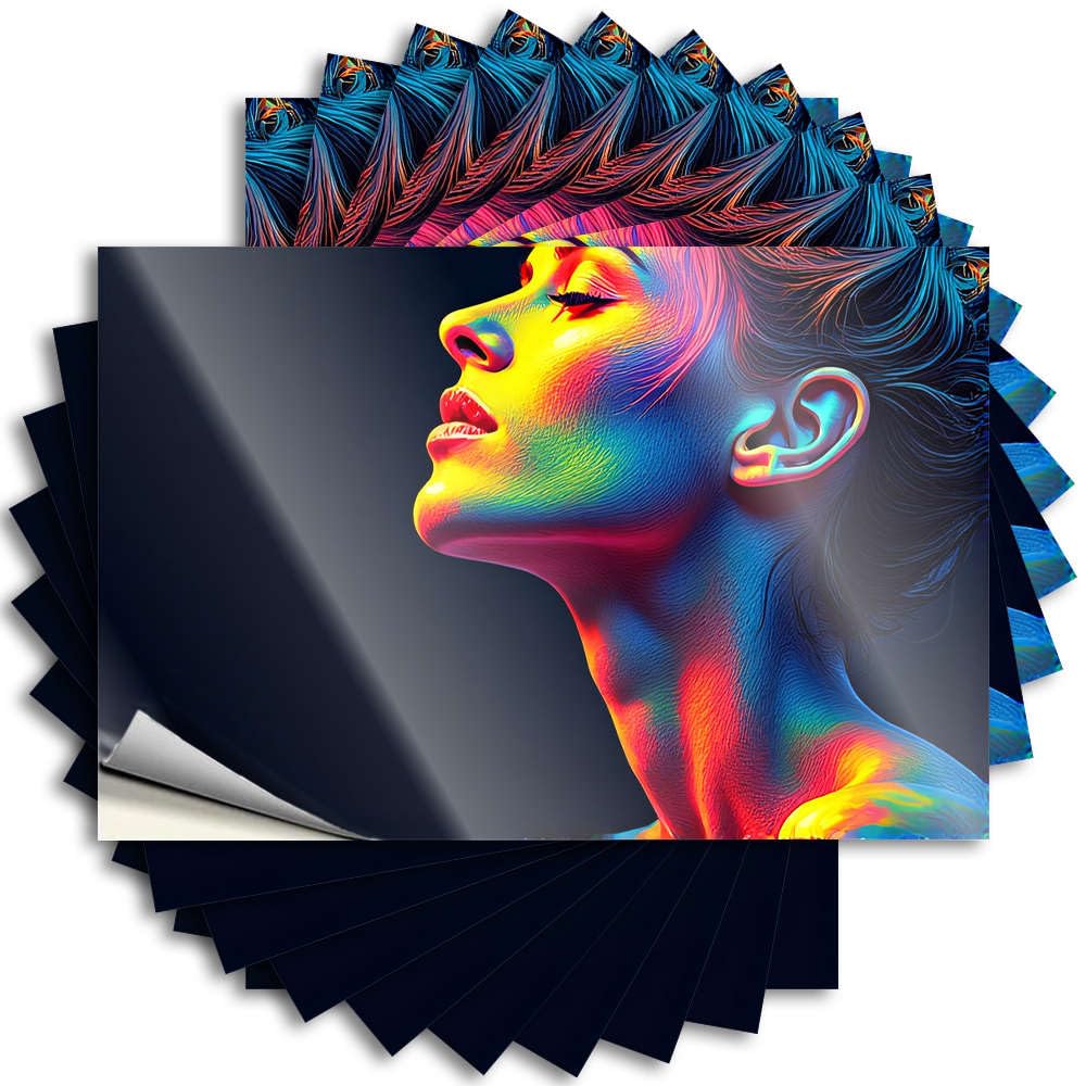 Fzfn Colour Bumper Cool Bedroom Accessories | Crazy Helmet Colorful Abstract Portrait Of A Woman For Things(12X18cm)