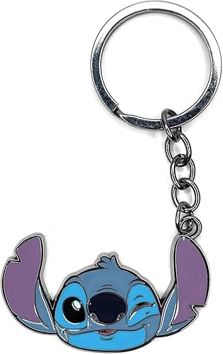 Amazon.co.jp: Disney Stitchキーチェーン, ガンメタル, Small