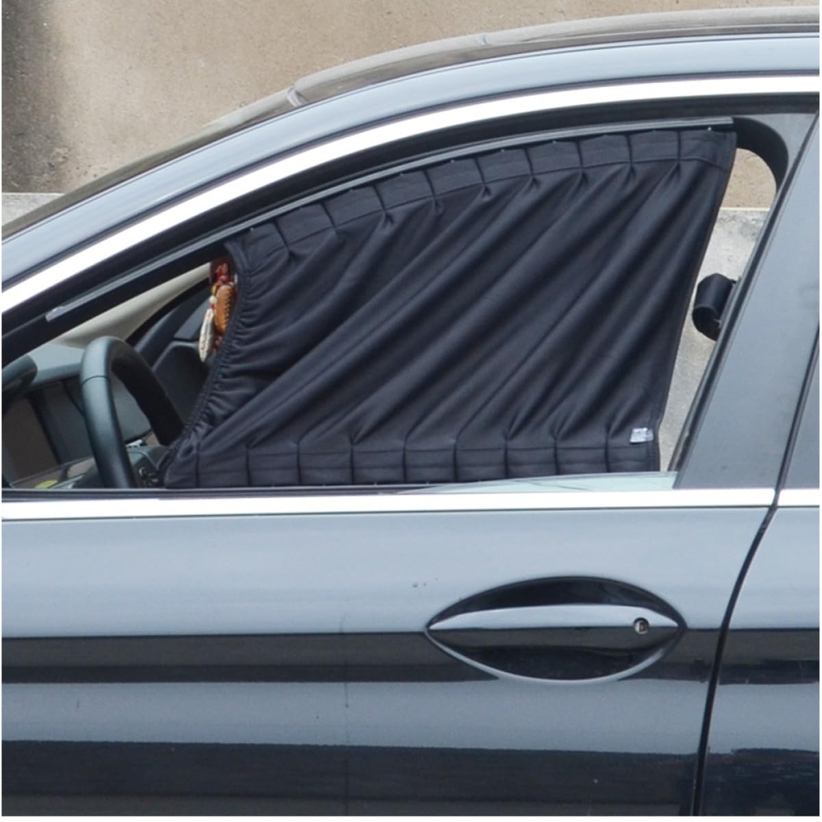 Parasole Installazione Semplice 2 per Finestrino Poliestere e Lega di Alluminio Riduce la, per Parcheggio e Protezione