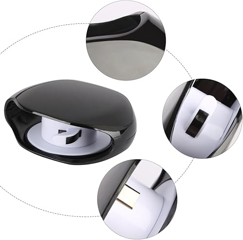 Miniatura 3 de Enrollador automático de cables, ama de llaves de almacenamiento de cables, organizador de cables retráctil para cables USB, cable de auriculares,