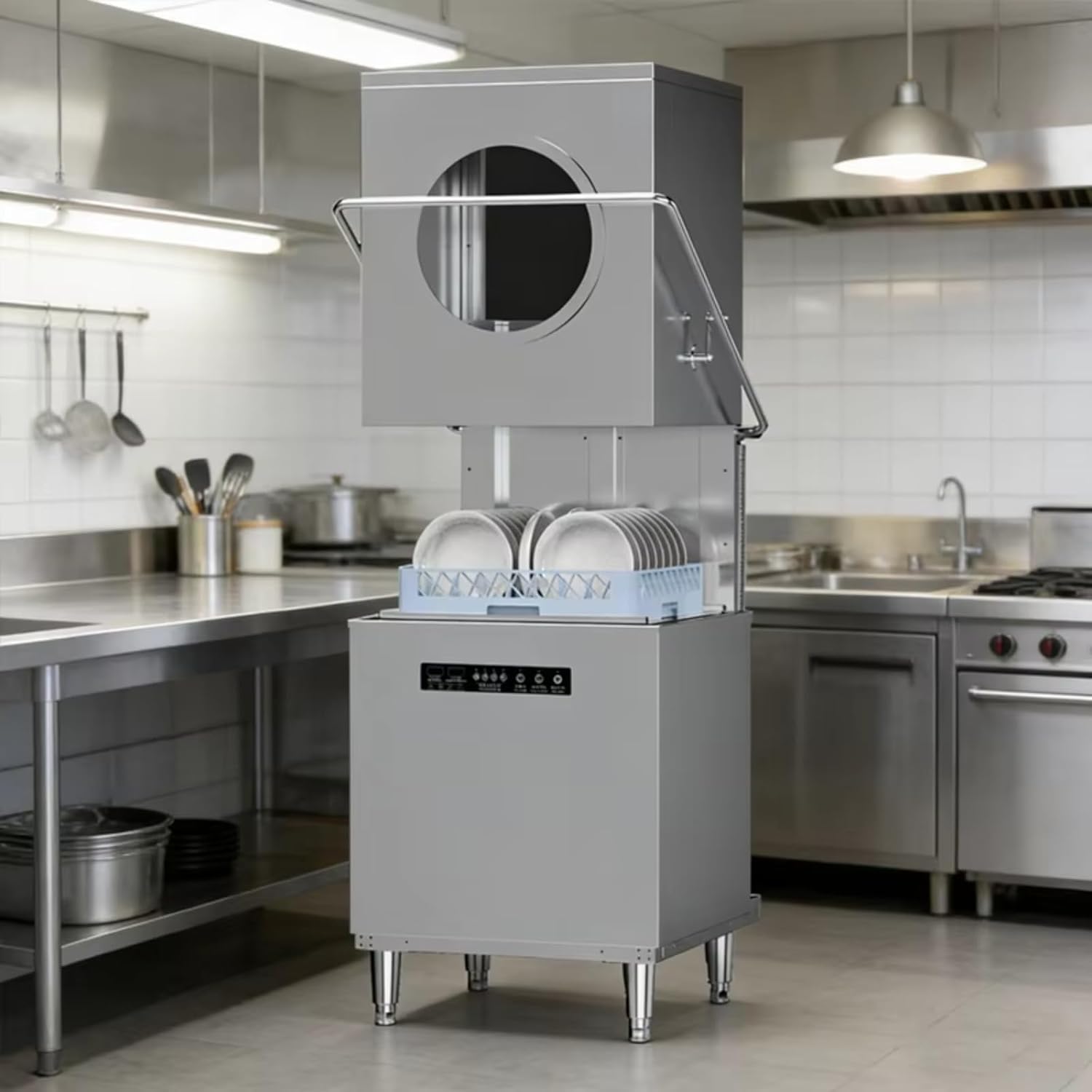 Tabletop Dishwasher Compact Portable Easy Installation Free Design Multi Wash Programs Energy Efficient Drying Function Ideal for Limited Space Kitchen and Travel Use