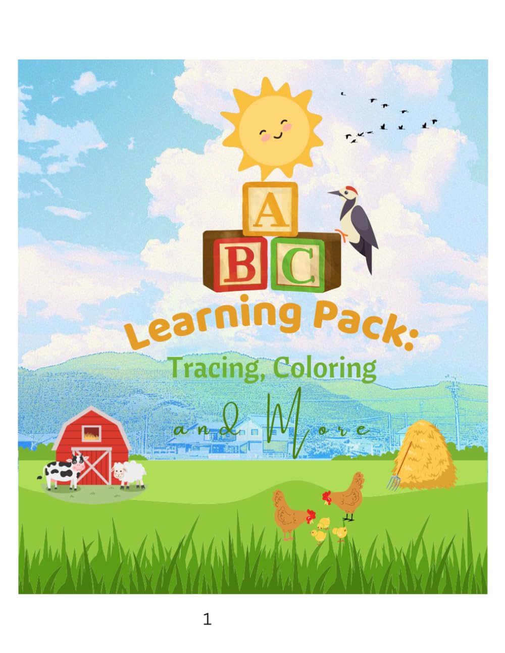 ABC Learning Pack!: Tracing, Coloring, Mazes, Matching Activities & Letter Recognition Workbook for Preschool and Kindergarten Kids Ages 3-5 (Early Learning Activity Books)