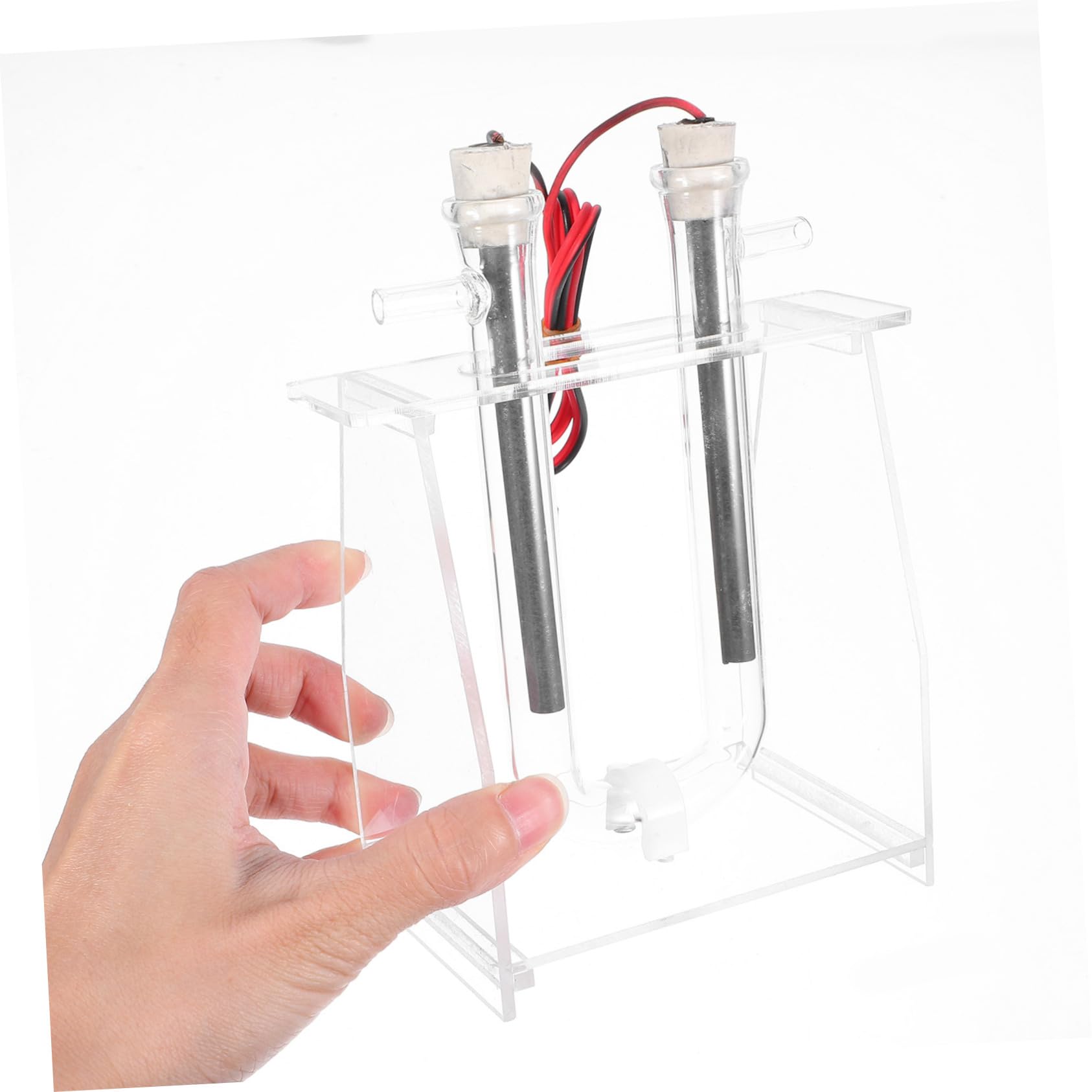 Instrumento de Demostración de Laboratorio para Electrólisis de Agua Material Plástico, Seguro y Versátil, Adecuado para Uso en Investigación Científica y Enseñanza Educativa