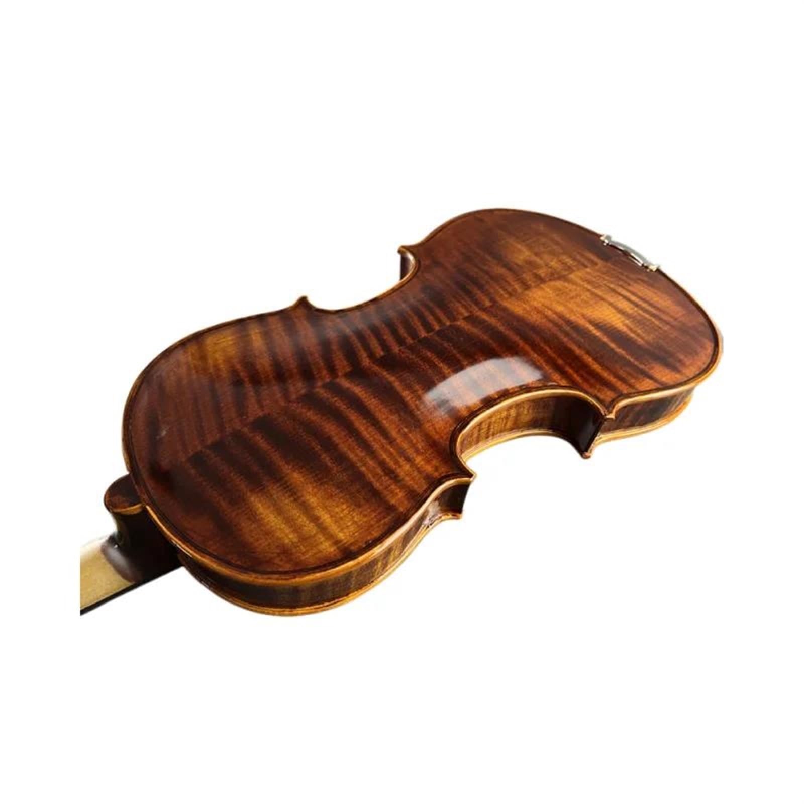 Violín Para Principiantes Violín 4/4 Hecho A Mano Con Estuche Accesorios Para Lazos Violín 4/4
