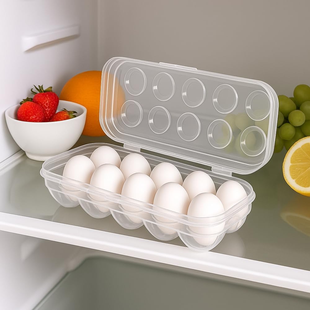 Porta Ovos Geladeira Empilhável: Review Testado por 7 dias