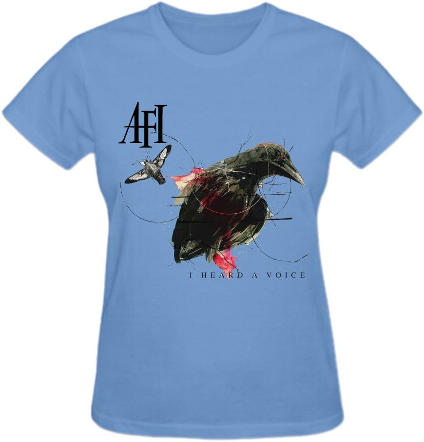 Abover Afi I Heard A Voice Live From Long Beach Arena Vintage T Shirts For Women Crew Neck