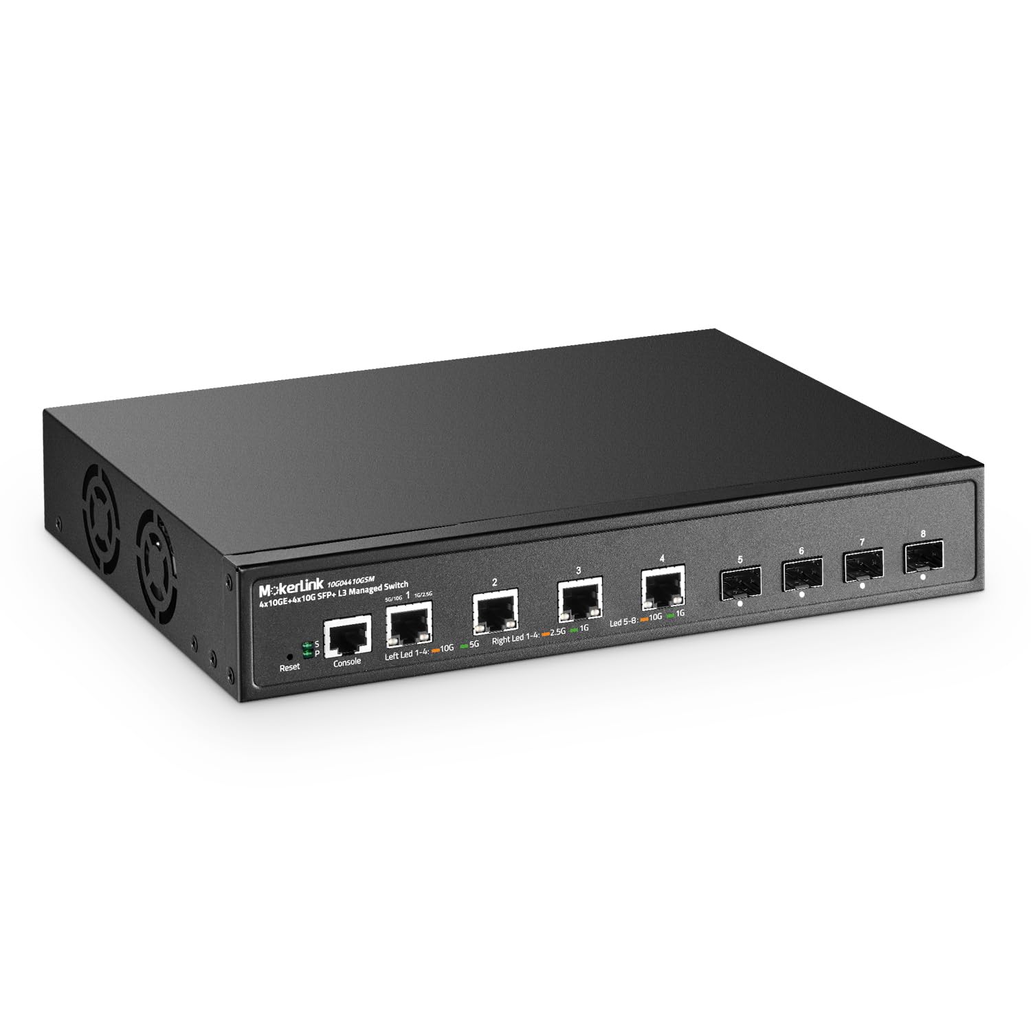 MokerLink 8 Port 10G Managed Switch