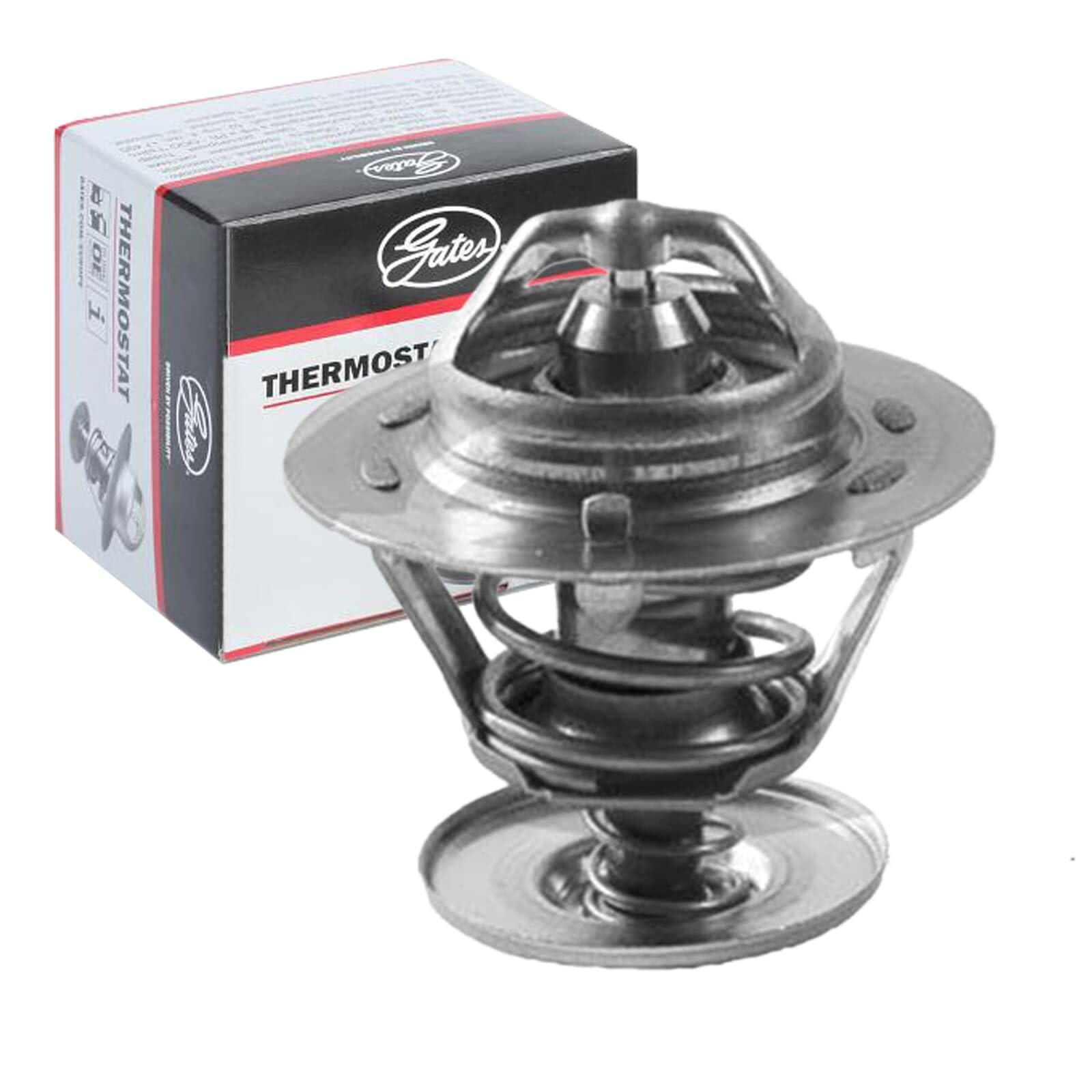 GATES Thermostat TH12592G1 | Kompatibel mit: FORD FIESTA III, FOCUS I, FOCUS I Kasten/Kombi, FOCUS I Stufenheck, FOCUS I Turnier, MAVERICK, MONDEO I