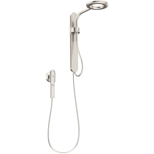 Moen N214C0SRN Nebia Nebia by Moen Spa Shower including Rainshower, Handshower and Magnetic Dock, Spot Resist Brushed Nickel