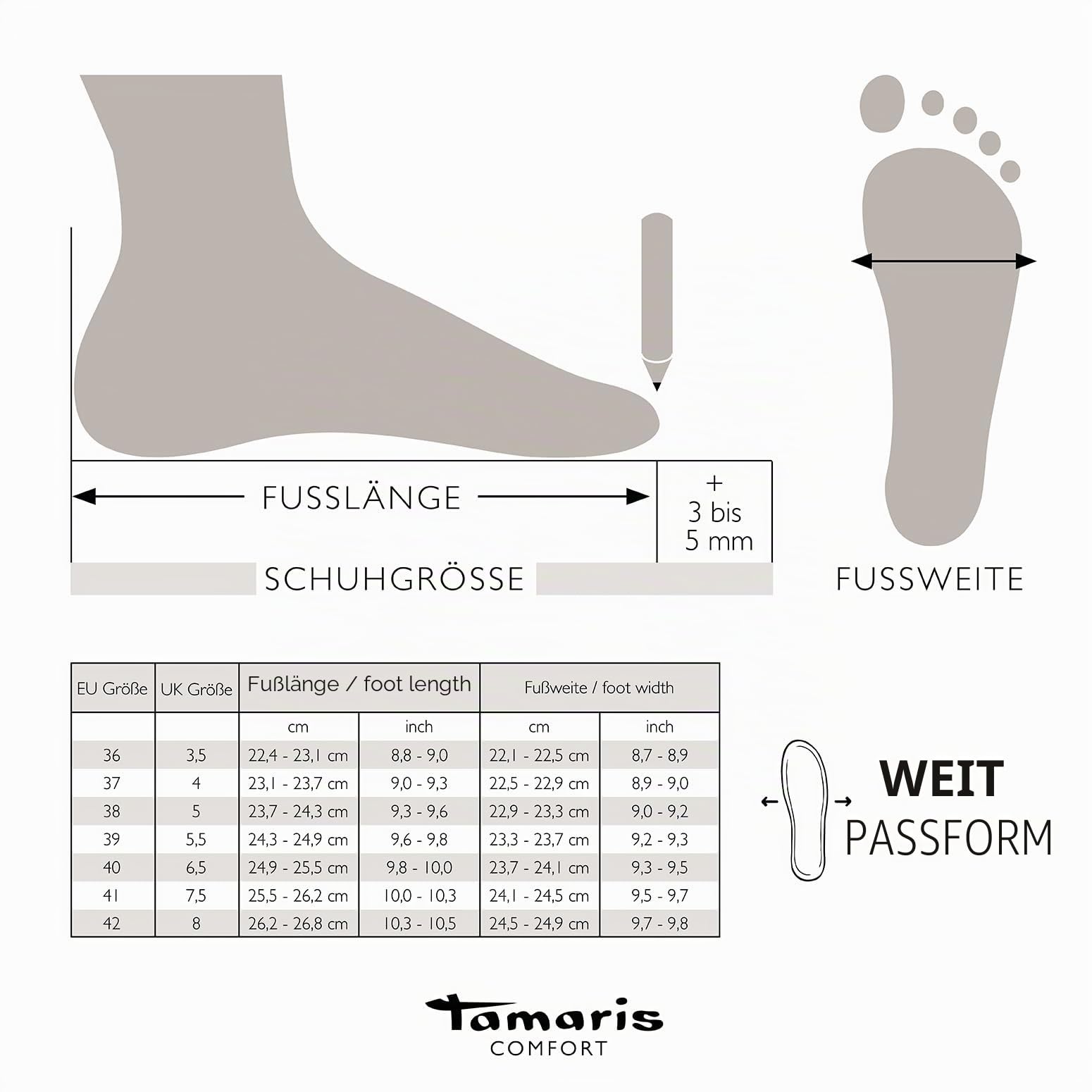 Tamaris Wide FIT Sandale 8-88721-44 H-Weite