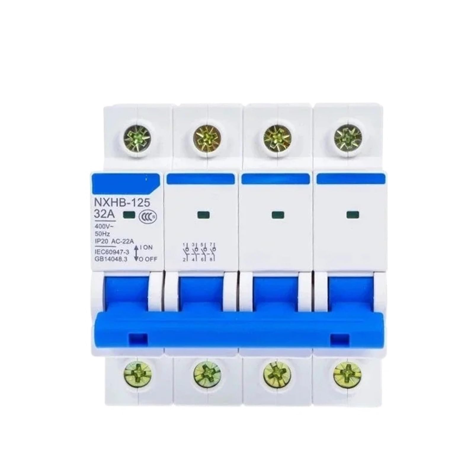 OSHZIKJII NXHB-125 1P 2P 3P 4P Breaker(125A)