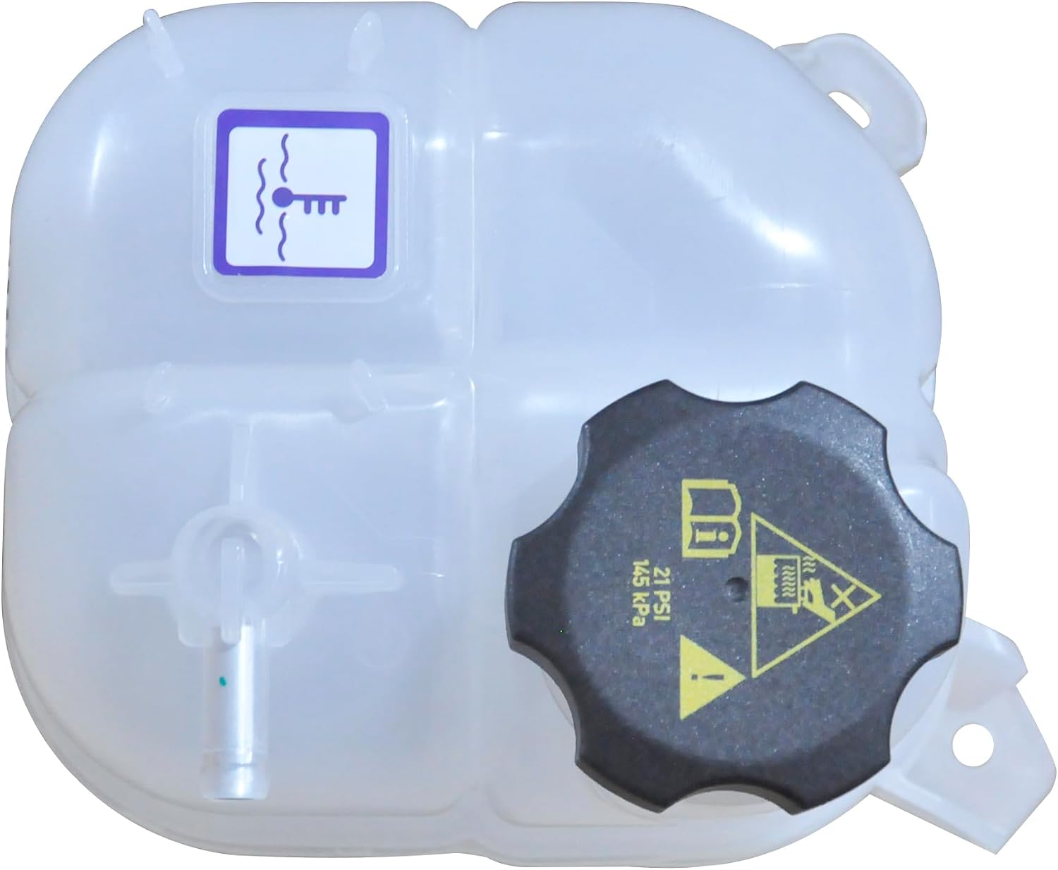 Engine Coolant Overflow Recovery Expansion Tank for Jeep Cherokee 2014-2018 & Chrysler 200 2015-2017 603-838, 68102155AB 68102155AC 68102155AD 68249136AA Naturally Aspirated with Cap