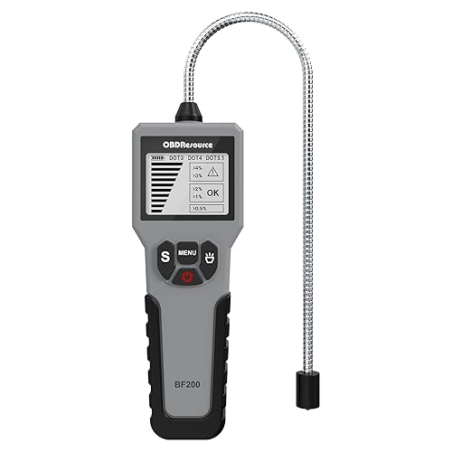 Brake Fluid Tester, Profession Automotive Motorcycle Brake Lubricant Moisture Analyzer