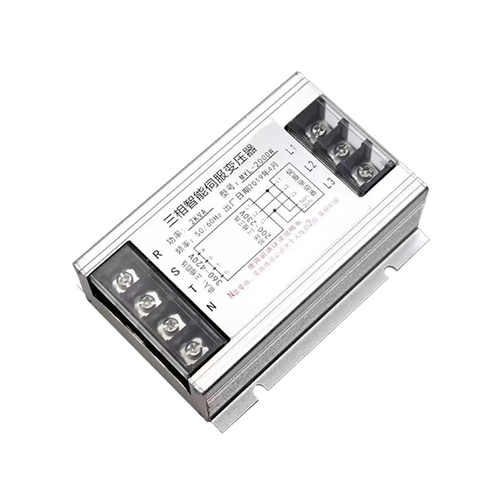 Transformador servo de 3 kVA, Transformador trifásico de 380 a 220, Transformador electrónico de 13 kW
