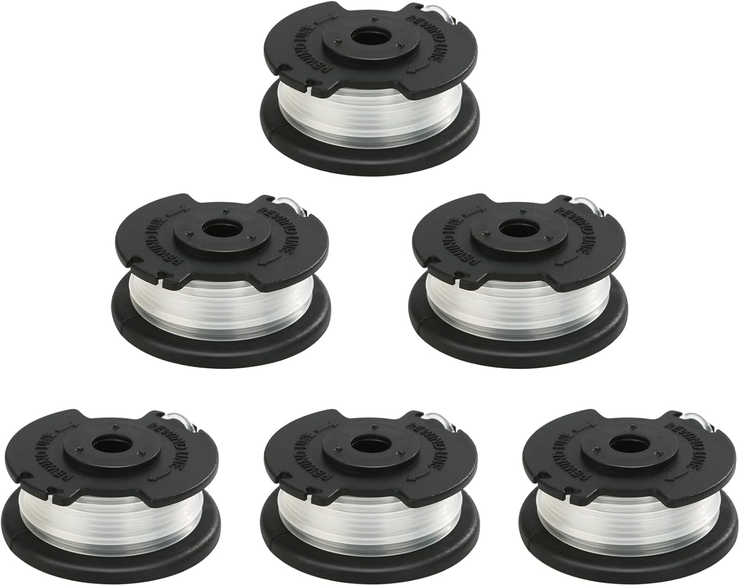 THTEN HT-19-401-003-06 Trimmer Spool line 0.065" Compatible with Hyper Tough 20V Max HT-19-401-003-07,HT21-401-003-02,HT21-401-003-03,HT22-401-03-05 String Trimmers